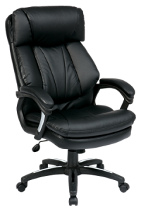 Office Star Products Faux Leather Chair #FL9097-U6