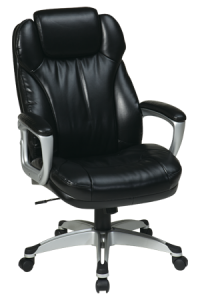 Office Star Worksmart Exec. Leather #ECH85806-EC3